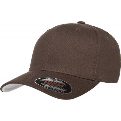Baseball Caps Premium Original 5001 Cotton Hat - Brown - CJ11GXY7VGZ $10.14