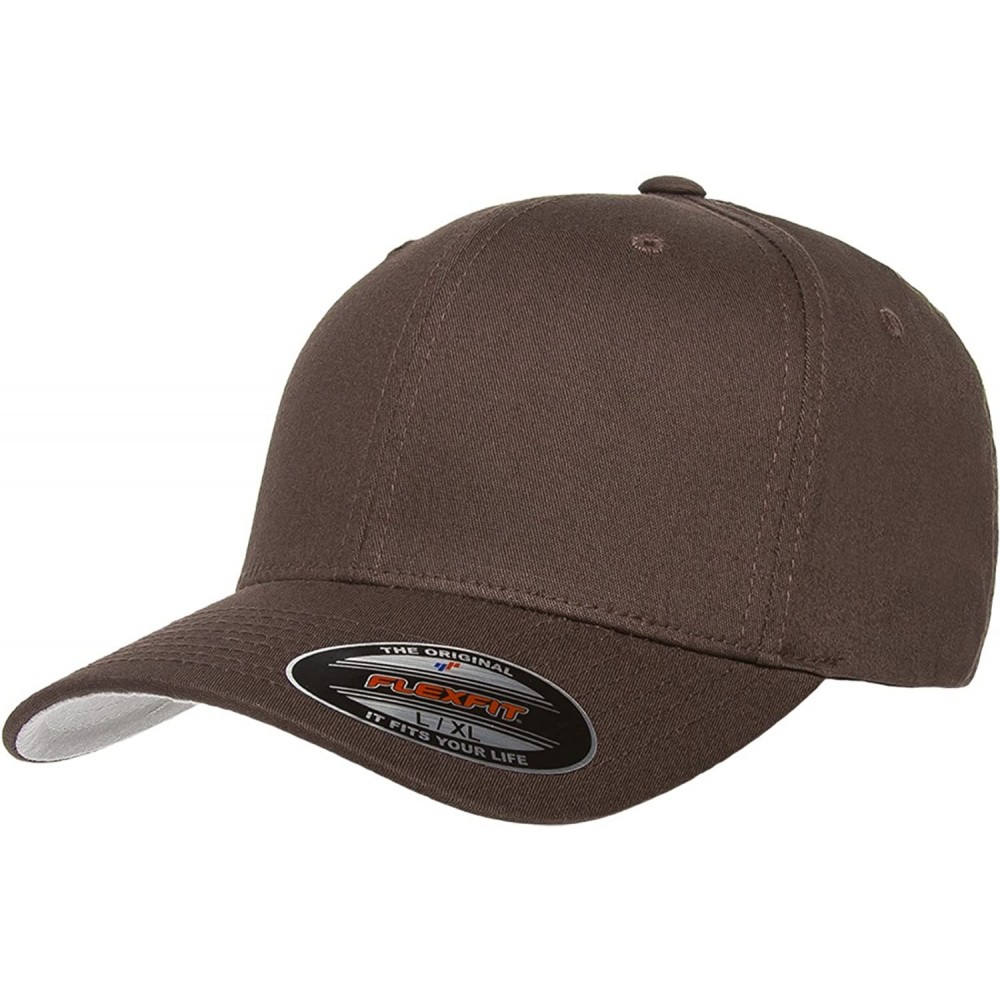 Baseball Caps Premium Original 5001 Cotton Hat - Brown - CJ11GXY7VGZ $10.14