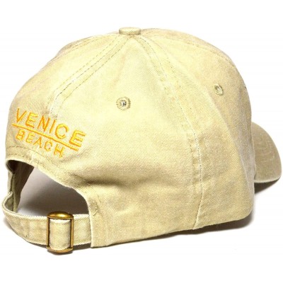 Baseball Caps Venice Beach Polo Style 100% Cotton Dad Hat Durable Golf Baseball Fashion Cap 4 - Beige - CN185X4WAHZ $13.96