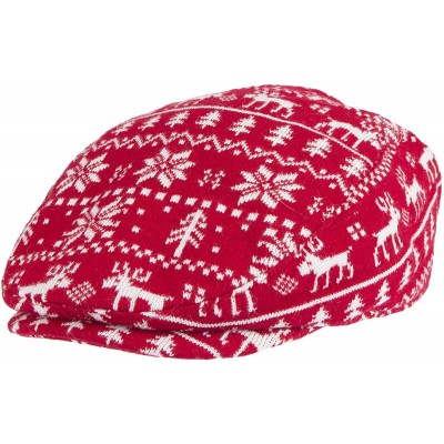 Skullies & Beanies Men's Christmas Hat- Charcoal/Green- One Size - Red Ivy - C618UANYD8X $18.51