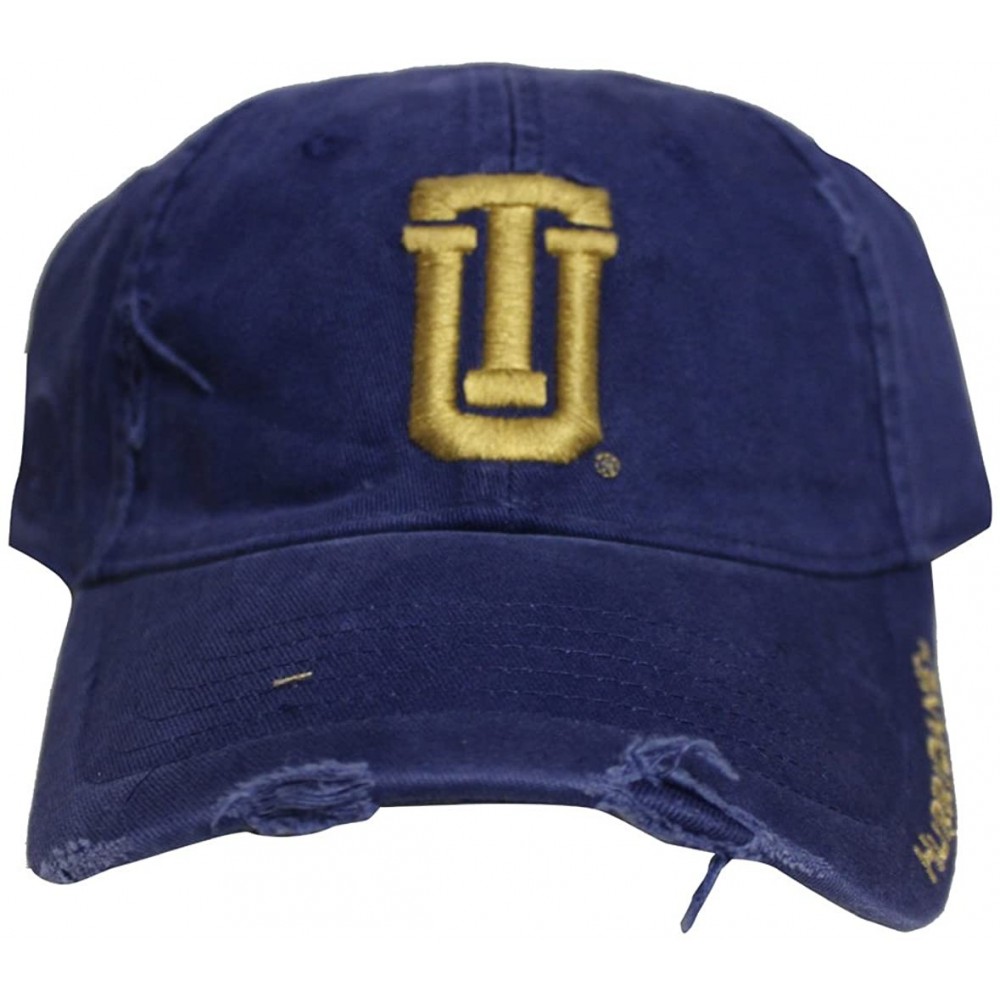 Baseball Caps Tulsa University Golden Hurricane Tu Distress College Adjustable Dad Hat Baseball Cap - CG184IXG30E $17.73