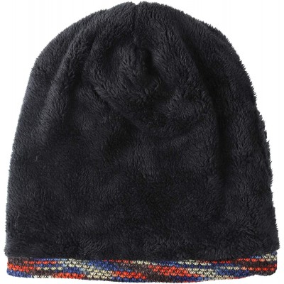 Skullies & Beanies Beanie Hat for Women Slouchy Winter Warm Hats Knit Thick Skull Cap - Et-m045-rd - CN18YZ4OAH9 $12.83