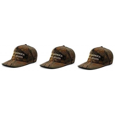 Baseball Caps Make America Great Again Hat [3 Pack]- Donald Trump USA MAGA Cap Adjustable Baseball Hat - Original Hunt - CM18...