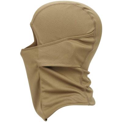 Balaclavas Balaclava - Windproof Mask Adjustable Face Head Warmer for Skiing- Cycling- Motorcycle Outdoor Sports - Brown - CJ...