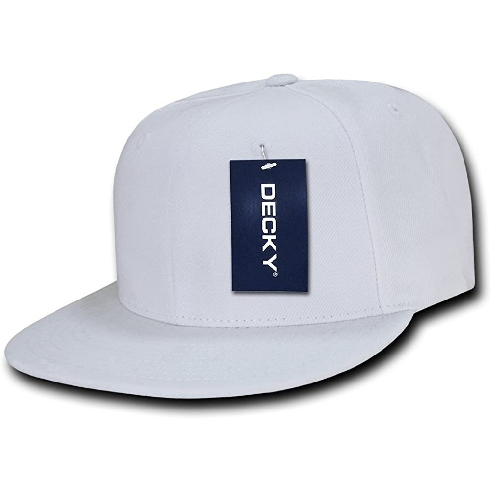 Baseball Caps Vintage Snapbacks - White - C31199Q94FF $13.25