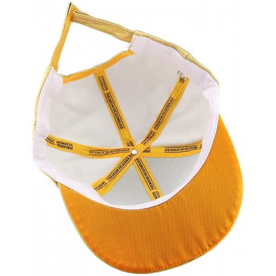 Baseball Caps Unisex Hip-hop Snapback Hat Hologram Laser Outdoor Flat Brim Baseball Cap - Gold - CX18I2EU7EZ $14.12