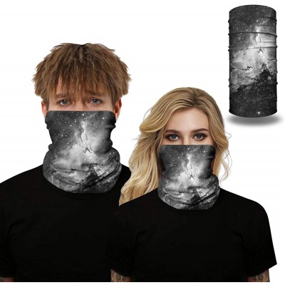 Balaclavas 5 Pack Unisex Sun UV Protection Anti Dust Neck Gaiter Mask Face Cover Bandana - 6 Pack-c - C6199I72N4K $25.32