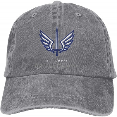 Skullies & Beanies St. Louis BattleHawks Unisex Fashion Adjustable Sports Hat Skull Cap - Gray - CN196084G36 $15.10