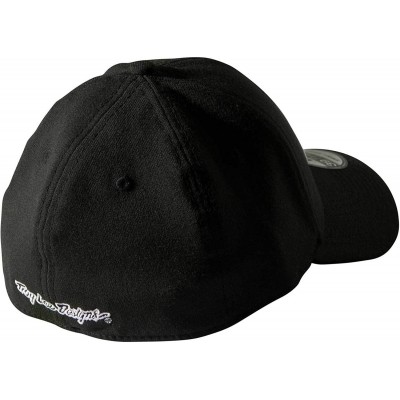 Baseball Caps Mens Shield Flexfit Hat/Cap - Black - CV1245QQPKP $27.01