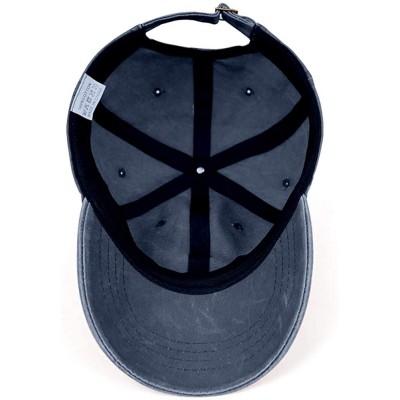 Baseball Caps Unisex Classic Baseball Hat Cowboy Old Retro Style Cap Black - Blue - C918TM6R6RT $16.41