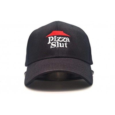 Baseball Caps Pizza Planet Hat Baseball Cap Embroidery Dad Hat Aadjustable Cotton Adult Sports Hat Unisex - Black 2 - CH18Q9Q...