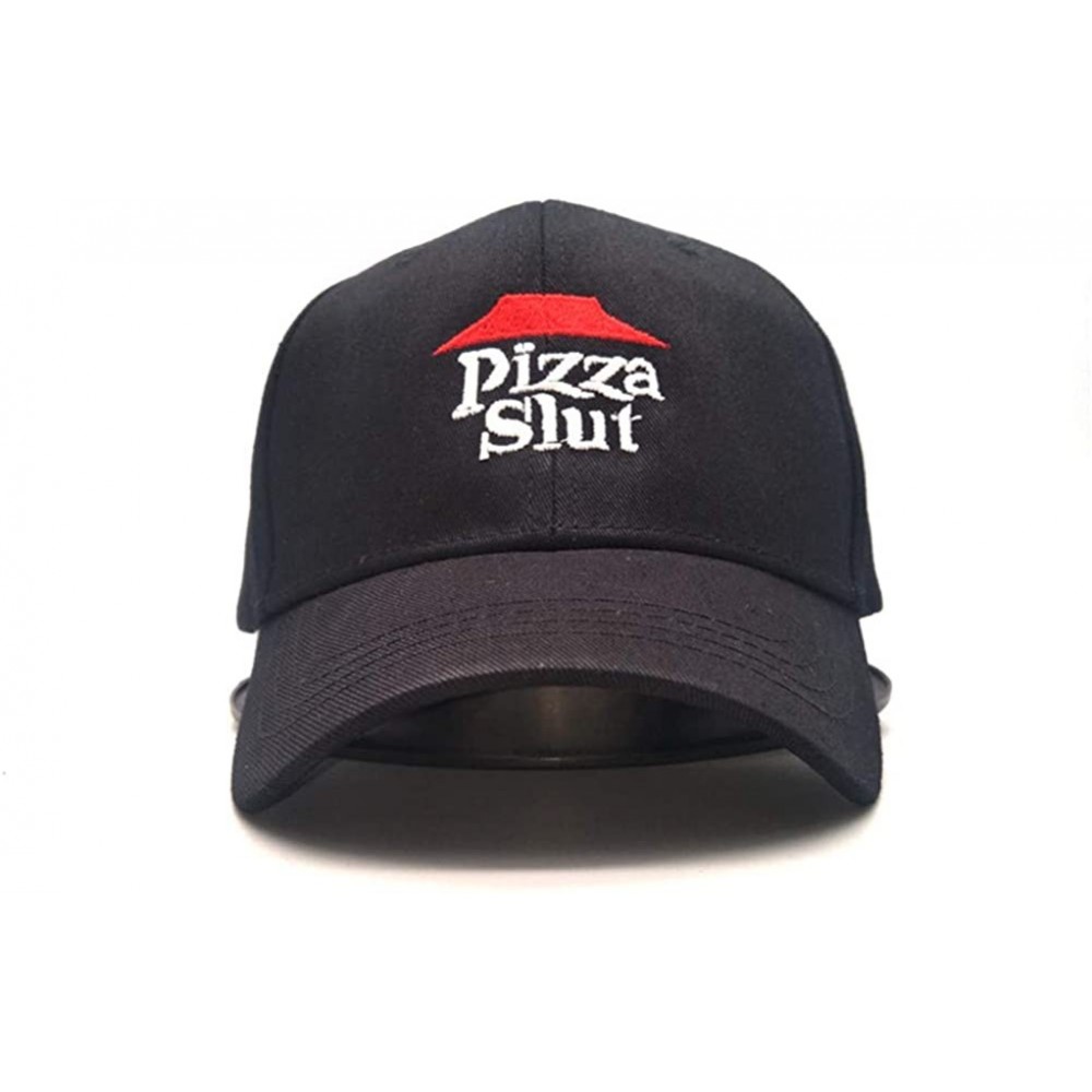 Baseball Caps Pizza Planet Hat Baseball Cap Embroidery Dad Hat Aadjustable Cotton Adult Sports Hat Unisex - Black 2 - CH18Q9Q...