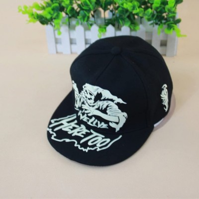 Baseball Caps Halloween Hip-hop Baseball Cap Fluorescence Hat - Ghost - CO12675TKUJ $13.48