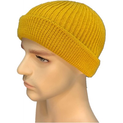Skullies & Beanies Comfortable Unisex Beanie Warm- Stretchy & Soft Stylish & Trendy Knit hat - Khaki - CQ192HEENKS $11.57