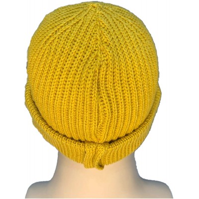 Skullies & Beanies Comfortable Unisex Beanie Warm- Stretchy & Soft Stylish & Trendy Knit hat - Khaki - CQ192HEENKS $11.57