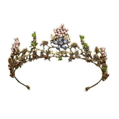 Headbands Handmade Forest Queen Headband - CA18RNIL30Q $48.51