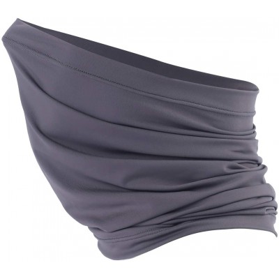 Balaclavas Summer Face Scarf Neck Gaiter Cooling Dustproof Masks 3 Pack - Gray- Black- Royal Blue - C518QRG87X3 $15.59