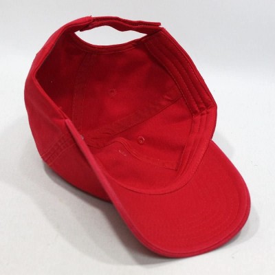 Baseball Caps Classic Washed Cotton Twill Low Profile Adjustable Baseball Cap - Red - CU128GCV3ZB $13.43