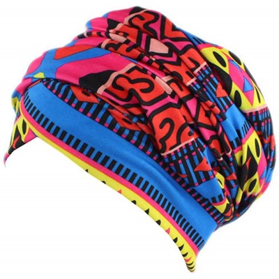 Headbands African Design Headscarf Long Head Scarf Jewish Headcover Turban Shawl Warp Hair African Headwrap - CP18S5U86OH $15.95