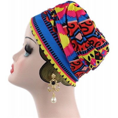 Headbands African Design Headscarf Long Head Scarf Jewish Headcover Turban Shawl Warp Hair African Headwrap - CP18S5U86OH $15.95