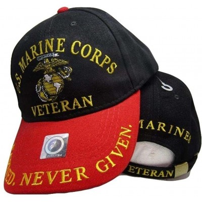 Baseball Caps Infinity Superstore Marines Marine Corps EGA Earned Never Given Veteran Hat 407C - CT188AGGWQQ $12.27