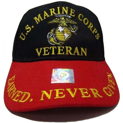 Baseball Caps Infinity Superstore Marines Marine Corps EGA Earned Never Given Veteran Hat 407C - CT188AGGWQQ $12.27