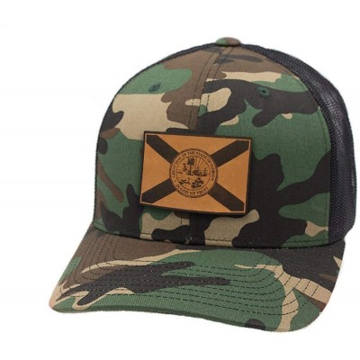 Baseball Caps The Sunshine State Curved Trucker - Camo - CQ18IGRT2YW $29.35