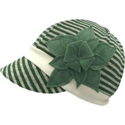 Baseball Caps Eco Recycled Soft Cotton Weekender Baseball Cap- Womens Hat - Juniper - CR18X9XUZ7L $70.17
