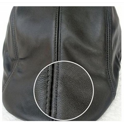 Newsboy Caps Crytech Vintage Leather Breathable Duckbill - CT18ZGS3D3U $9.35