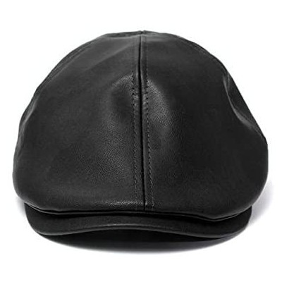 Newsboy Caps Crytech Vintage Leather Breathable Duckbill - CT18ZGS3D3U $9.35