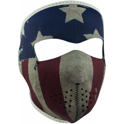 Balaclavas Neoprene Full Face Protection for Winter Sports- Biker - Patriot - C912O68RABY $10.78