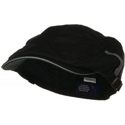 Newsboy Caps New Sandwich Bill Ivy Cap - Black - C318GYZ6D9U $23.44