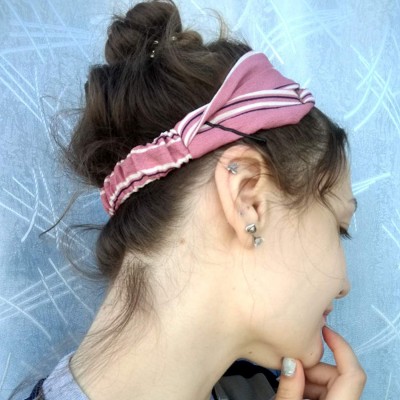 Headbands 10 Pack Boho Headbands for Women Vintage Cross Elastic Head Wrap Hair Accessories - CJ18Y2YD555 $14.89