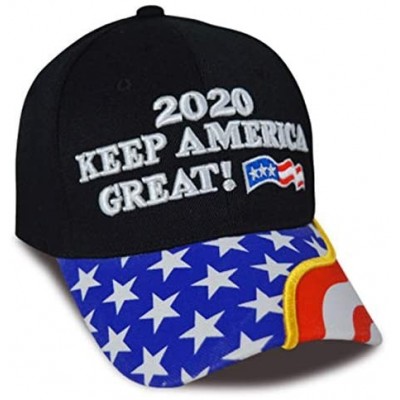 Baseball Caps Trump Military Imagine 2020 Black Cap US Flag Keep America Great hat President - Blue-1 - CN192NXWGWR $8.44