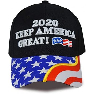 Baseball Caps Trump Military Imagine 2020 Black Cap US Flag Keep America Great hat President - Blue-1 - CN192NXWGWR $8.44