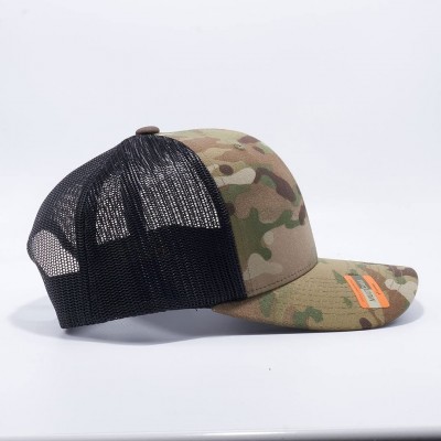 Baseball Caps Yupoong Classic 6606- 6606T- 6606W- Retro Trucker Hats- Mesh Back Baseball Caps - Multicam - C5189Y9C5Z0 $13.72