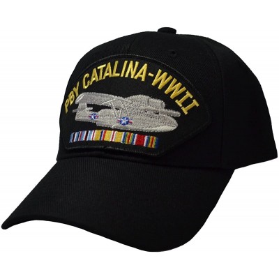 Baseball Caps PBY Catalina World War II Veteran Cap Black - CM12715A0NJ $51.82