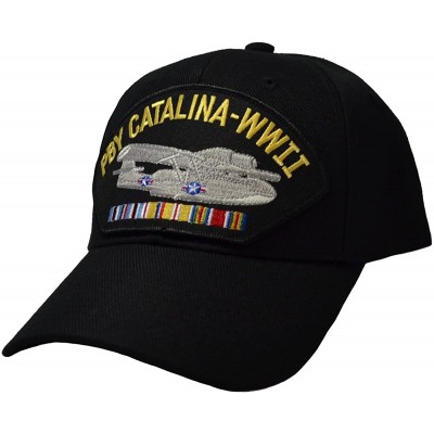 Baseball Caps PBY Catalina World War II Veteran Cap Black - CM12715A0NJ $24.42