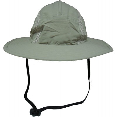 Sun Hats Unisex Outdoor Bucket Durable Stowable - Khaki - CC12CZZZOPF $38.50