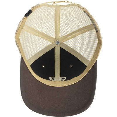 Baseball Caps Men's Lucas Snapback Cap - Brown/Tan - C918M28RY4Q $32.11