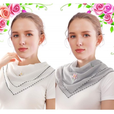 Balaclavas 2 Pack Women Sun Mask Chiffon Neck Gaiter Sun Proof Face Mask Colorful Face Cover Outdoors Fishing UV Protection -...