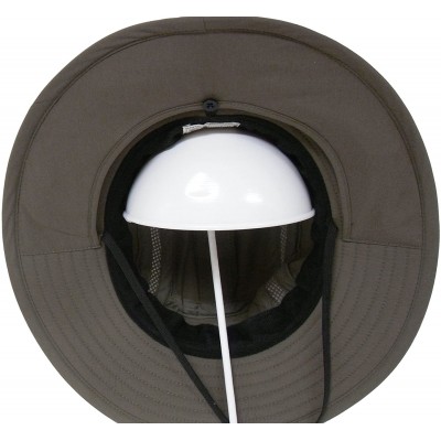 Sun Hats Unisex Outdoor Bucket Durable Stowable - Khaki - CC12CZZZOPF $38.50