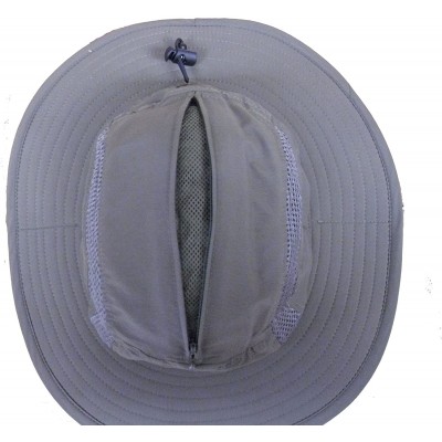 Sun Hats Unisex Outdoor Bucket Durable Stowable - Khaki - CC12CZZZOPF $38.50