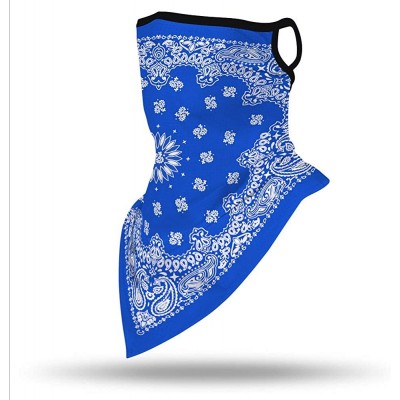 Balaclavas Face Bandana Neck Gaiters Balaclava for Dust Wind Motorcycle - Pattern-blue-6 - CW198CY7LKN $12.88