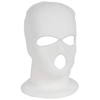 Balaclavas 3-Hole Full Face Cover Ski Mask-Ski Face Mask Balaclava for Winter Outdoor Sports-Set of 2- Pink+white- One Size -...