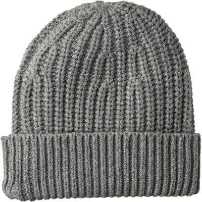 Skullies & Beanies Men's Marled Beanie - Heather Grey - CQ18E2QC6DS $15.10