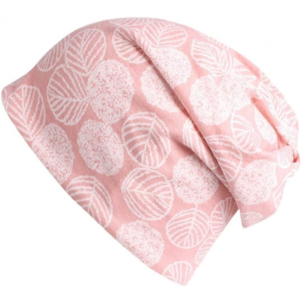 Skullies & Beanies Women's Floral Headband Baggy Elastic Turban Beanie Chemo Cap Hat Headwrap Headwear Infinity Head Scarves ...