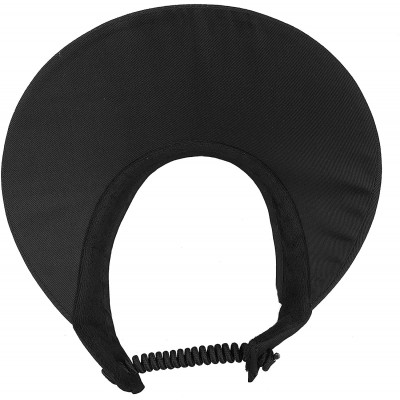 Visors Coil Back Sun Visors [Style 221] - Black - CA11CXV8PDZ $8.66