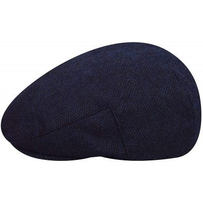 Newsboy Caps Men Wool Blend British Ivy Cap - Navy Windowpane - C918W0WAM67 $27.12