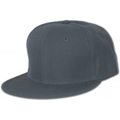 Baseball Caps Blank Baseball Hat - Charcoal - CJ112BXZYXT $7.47